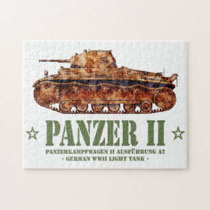 Panzer II A2 Weltkrieg Zweiter deutscher Leuchttur Puzzle