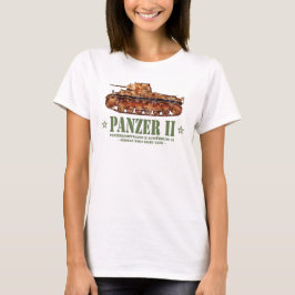 Panzer II A2 Weltkrieg Zweiter deutscher Leuchttur T-Shirt