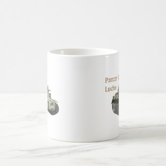 Panzer II Luchs Deutscher WW2-Kampftank Kaffeetasse (Mittel)
