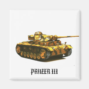 PANZER III Tank Magnet Collection #4