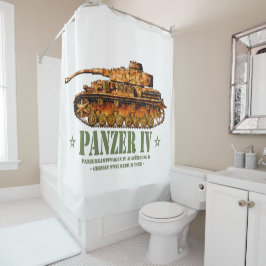 Panzer IV D Zweiter Weltkrieg Mittelalter Zweiter  Duschvorhang