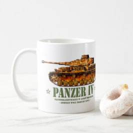 Panzer IV D Zweiter Weltkrieg Mittelalter Zweiter  Kaffeetasse