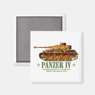 Panzer IV D Zweiter Weltkrieg Mittelalter Zweiter  Magnet