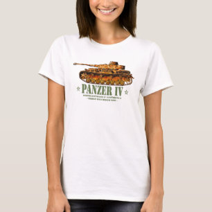 Panzer IV D Zweiter Weltkrieg Mittelalter Zweiter T-Shirt