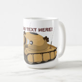 Panzer Kaffeetasse (VorderseiteRechts)