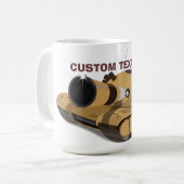 Panzer Kaffeetasse (Vorderseite Links)