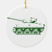 Panzer Ornament (grün) (Hinten)