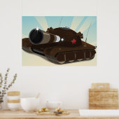 Panzer Poster (Küche)