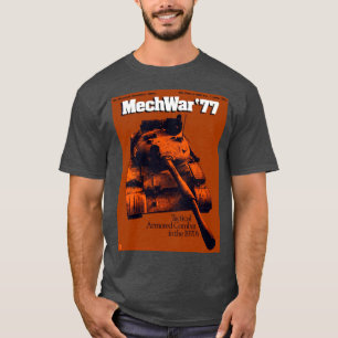 Panzer Spiel Shirt MechWar '77 vintage 1970er Jahr