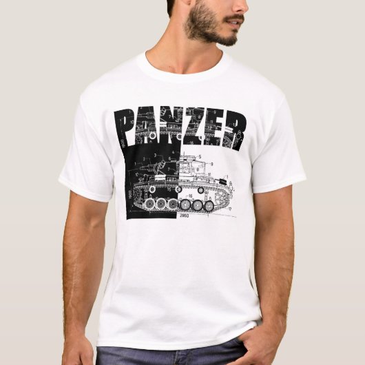 panzer T-Shirt (Vorderseite)