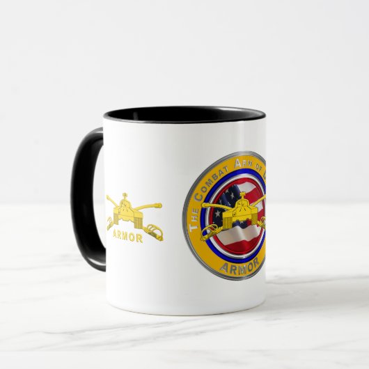 Panzer Veteran Tasse (Vorderseite Links)