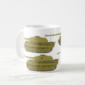 Panzer VI B Kaffeetasse (Vorderseite Links)