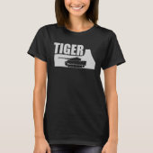 Panzer VI Tiger 1 Deutscher W2 2 T-Shirt (Vorderseite)