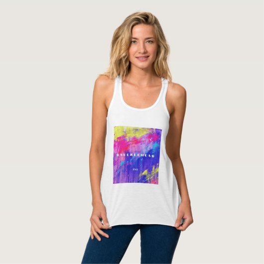 Panzerfrauen "KNUCKLEHEAD" Tank Top (Vorderseite Vollansicht)
