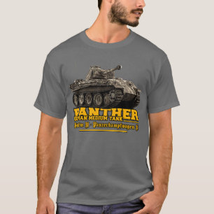 Panzerkampfwagen V Panther deutscher Panzer WW2 T-Shirt