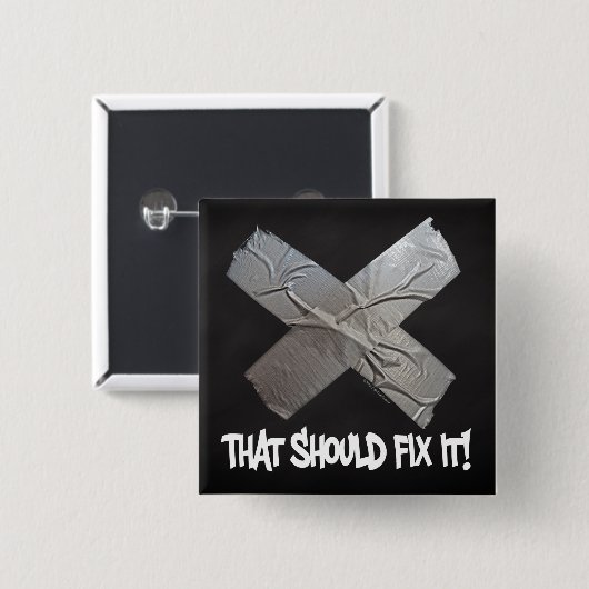 Panzerklebeband sollte es regeln button (Vorne & Hinten)