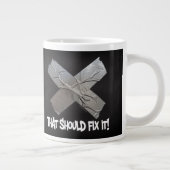Panzerklebeband sollte es regeln Jumbo-Tasse (Rechts)