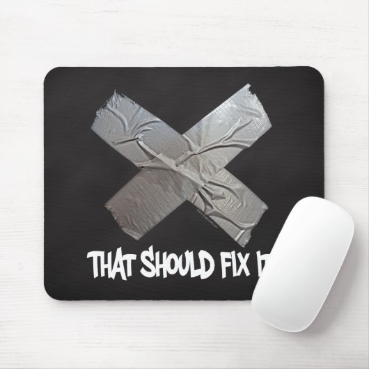 Panzerklebeband sollte es regeln mousepad (Mit Mouse)