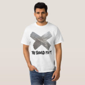 Panzerklebeband sollte es regeln T-Shirt (Vorne ganz)