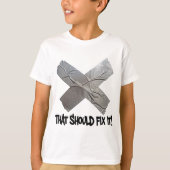 Panzerklebeband sollte es regeln T-Shirt (Vorderseite)
