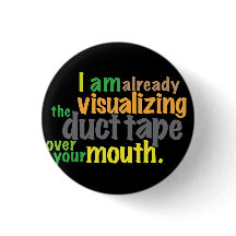 Panzerklebeband über Ihrem Mund