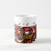 Panzerkrebs-Band Kaffeetasse (Mittel)