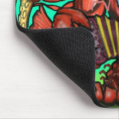 Panzerkrebs-Band Mousepad (Ecke)