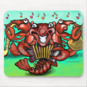 Panzerkrebs-Band Mousepad (Vorne)