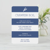 Panzerkrebs-Blutgeschwür Einladung (Stehend Vorderseite)