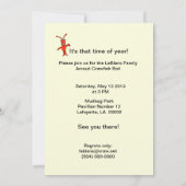 Panzerkrebs-Blutgeschwür Tis DA würzen Einladungen (Rückseite)