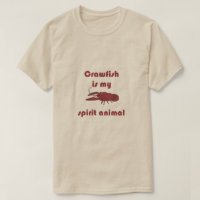 Panzerkrebs ist mein Geist-Tierspaß Cajun T-Shirt
