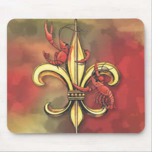 Panzerkrebs-Lilie Mousepad