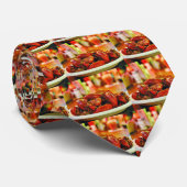 Panzerkrebse am Gipfel-Austern-Haus Krawatte (Gerollt)