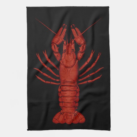 Panzerkrebse Geschirrtuch (Vertikal)