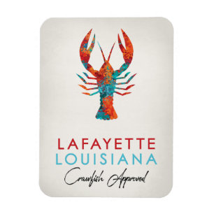 Panzerkrebse Lafayettes Louisiana hell Magnet