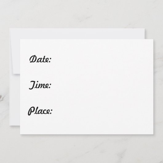 Panzerkrebseinladung Einladung (Rückseite)