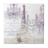 Panzerleuchter paris eiffturm fliese (Vorderseite)