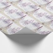 Panzerleuchter paris eiffturm geschenkpapier (Ecke)