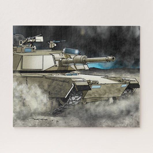 Panzerpuzzle des Golf War Journal M1 Puzzle (Horizontal)