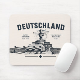 Panzerschiff Deutschland-Mausepad Mousepad