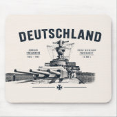 Panzerschiff Deutschland-Mausepad Mousepad (Vorne)