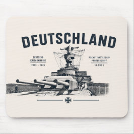 Panzerschiff Deutschland-Mausepad Mousepad