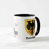 Panzerschiff Deutschland Tasse (VorderseiteRechts)