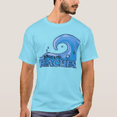 Panzerspitze von Funny Beach Wave T-Shirt (Vorderseite)