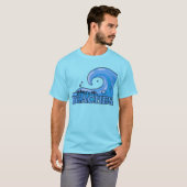 Panzerspitze von Funny Beach Wave T-Shirt (Vorne ganz)