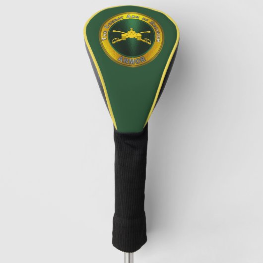 Panzerung golf headcover (Vorderseite)