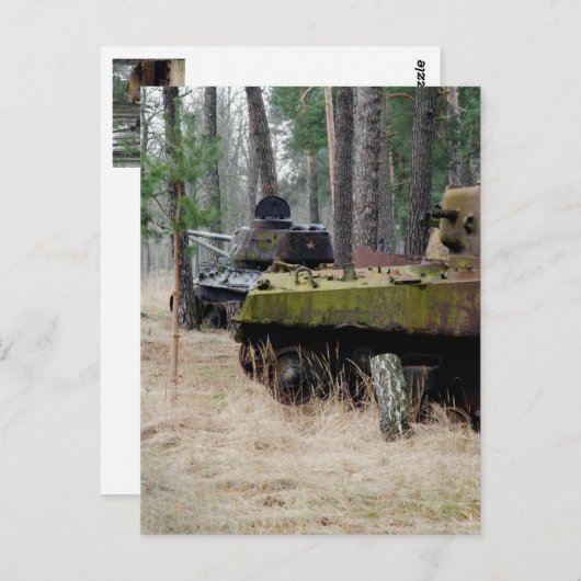 PANZERWALD POSTKARTE (Vorne/Hinten)