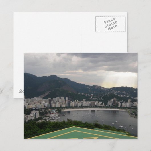 pao de açuacr1 postkarte (Vorne/Hinten)