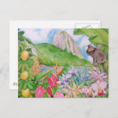 Pão de Açúcar Postkarte (Vorne/Hinten)