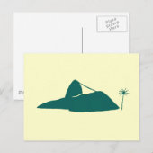 Pão de Açúcar Rio Brasil Postkarte (Vorne/Hinten)